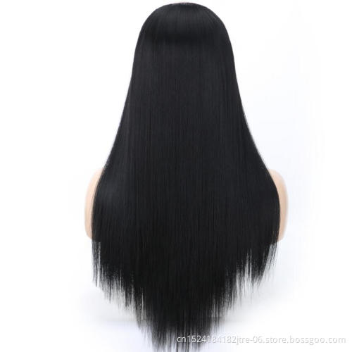 3 4 half synthetic wig, chinese chemical u part lace front synthetic half wig